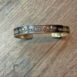 Adidas .925 Authentic Stamped Bangle Bracelet RARE